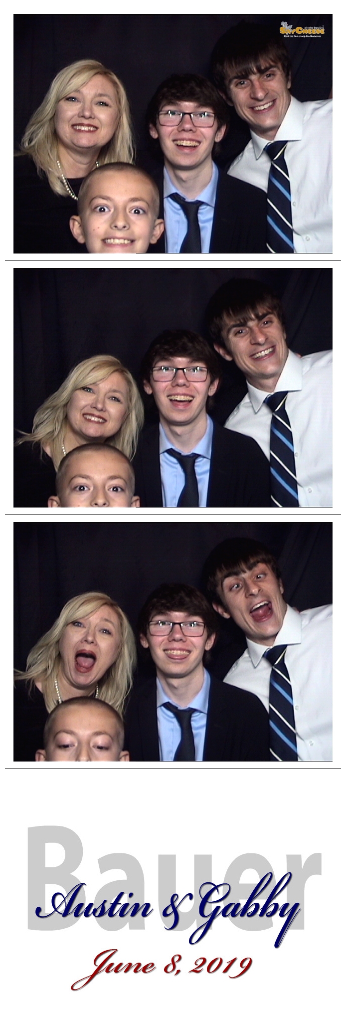 Bauer / Gregory Wedding  | View more photos from the event at gallery.saycheesephotobooth.com/u/SayCheesePhotoBooth/Bauer-Gregory-Wedding